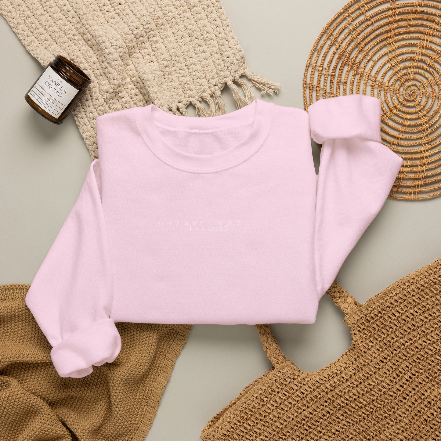 Crewneck Sweatshirt — Vaporwave EVILGURL Graphic
