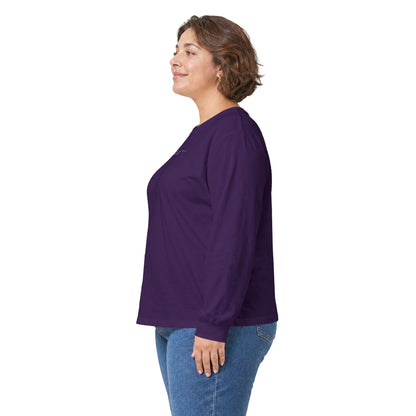 Vintage Long Sleeve Graphic Tee – Retro Vaporwave Style