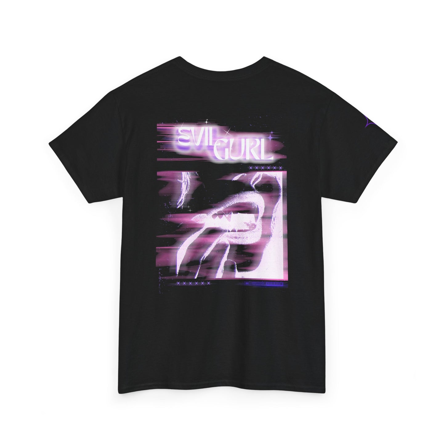 Unisex Heavy Cotton Tee EVILGURL Graphic