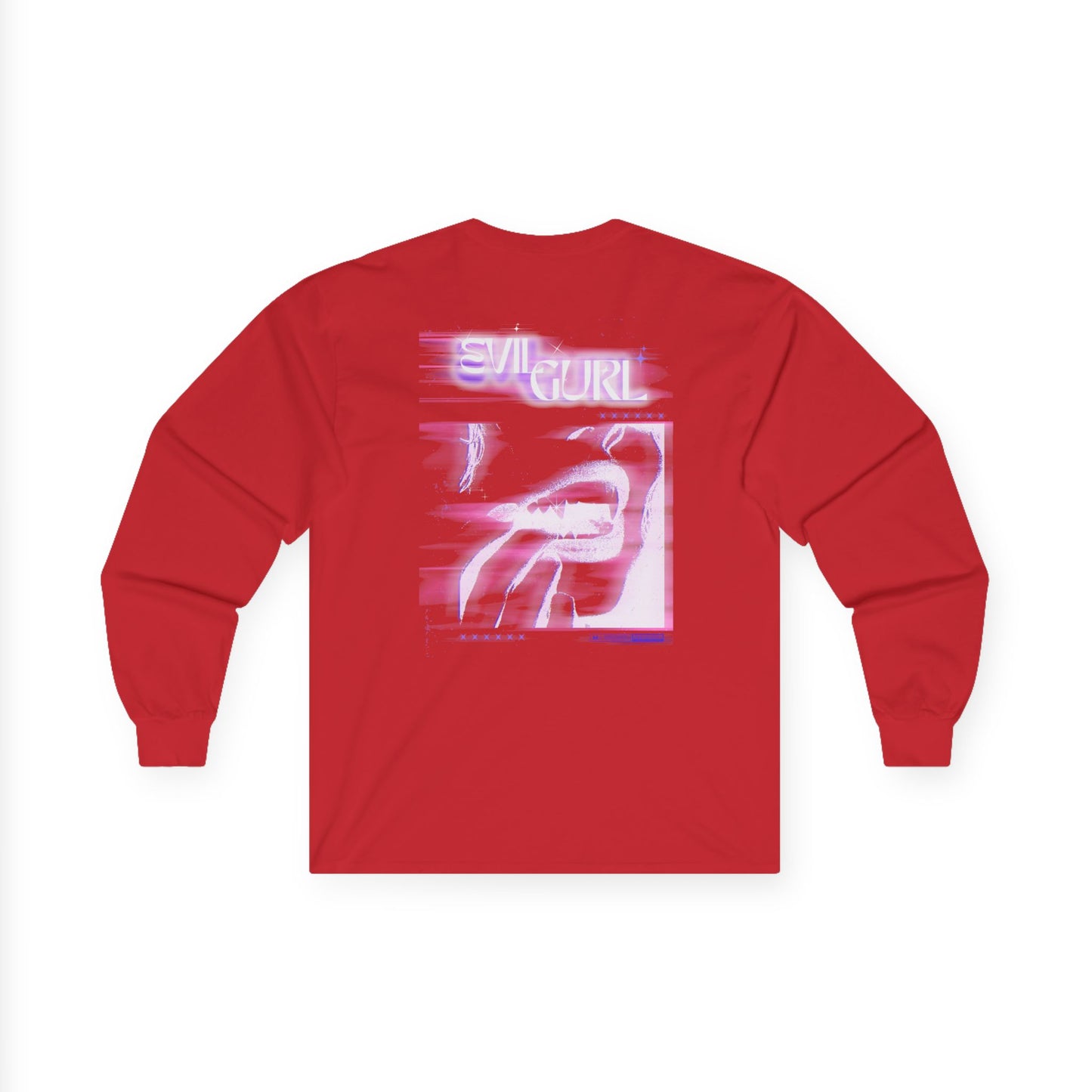Long Sleeve Tee —EVILGURL graphic