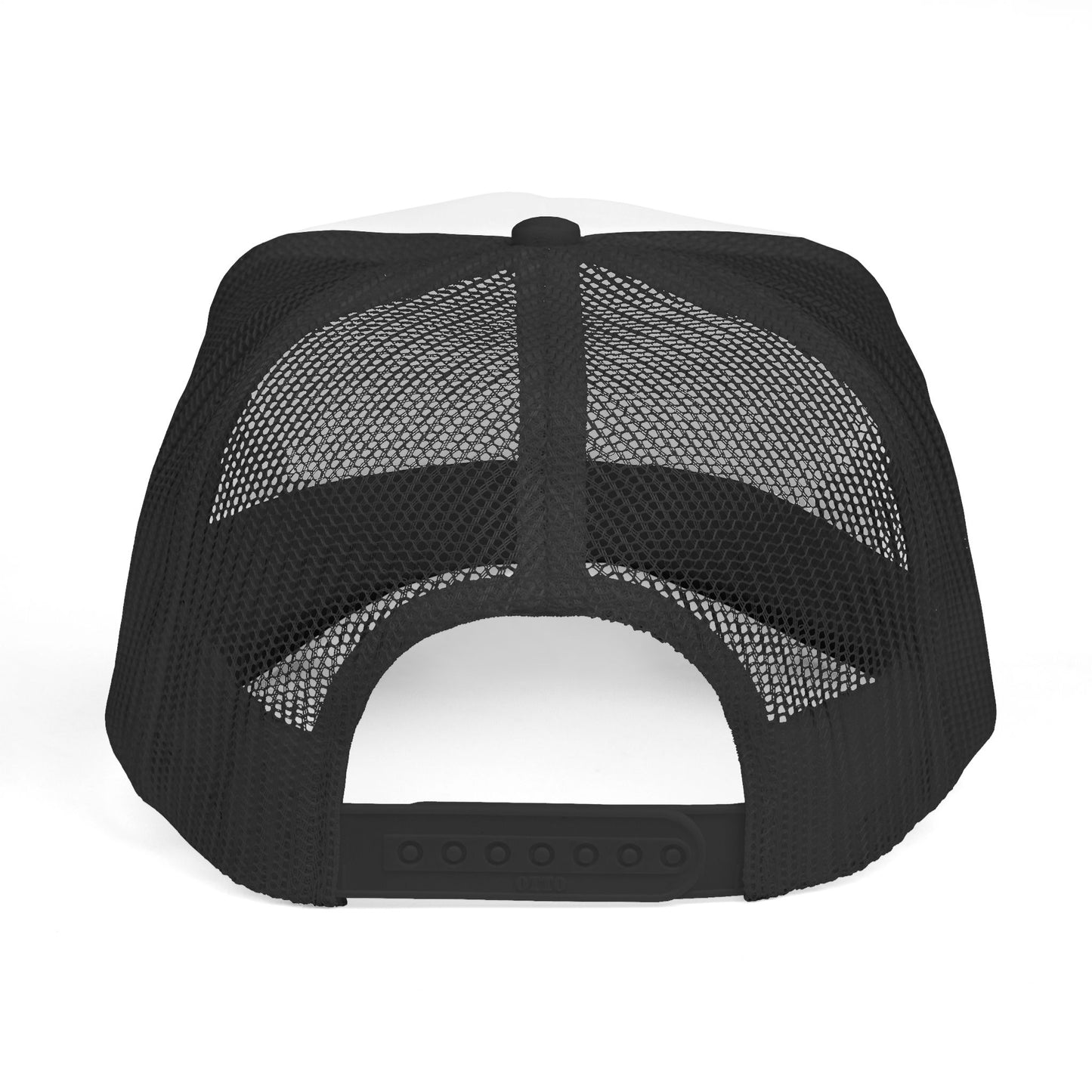 Minimal 'PHARREL WAZE EST. 2025' Trucker Cap – Black & White Mesh Hat