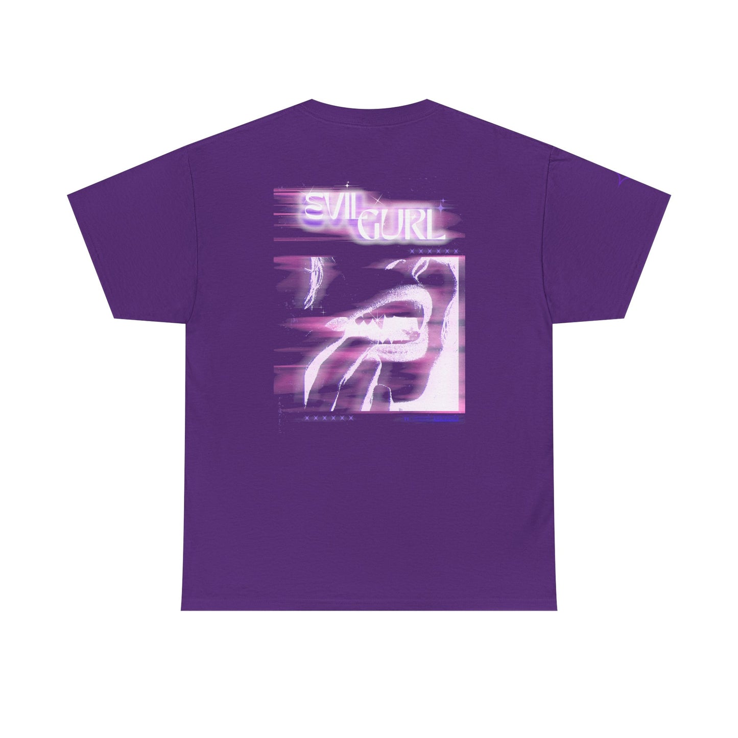 Unisex Heavy Cotton Tee EVILGURL Graphic