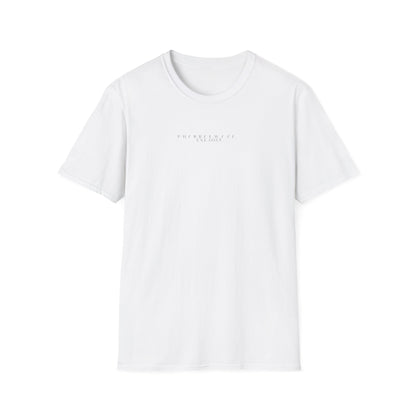 Minimalist Cotton T-Shirt With Subtle Chest Print