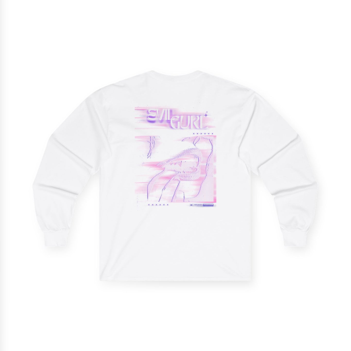 Long Sleeve Tee —EVILGURL graphic