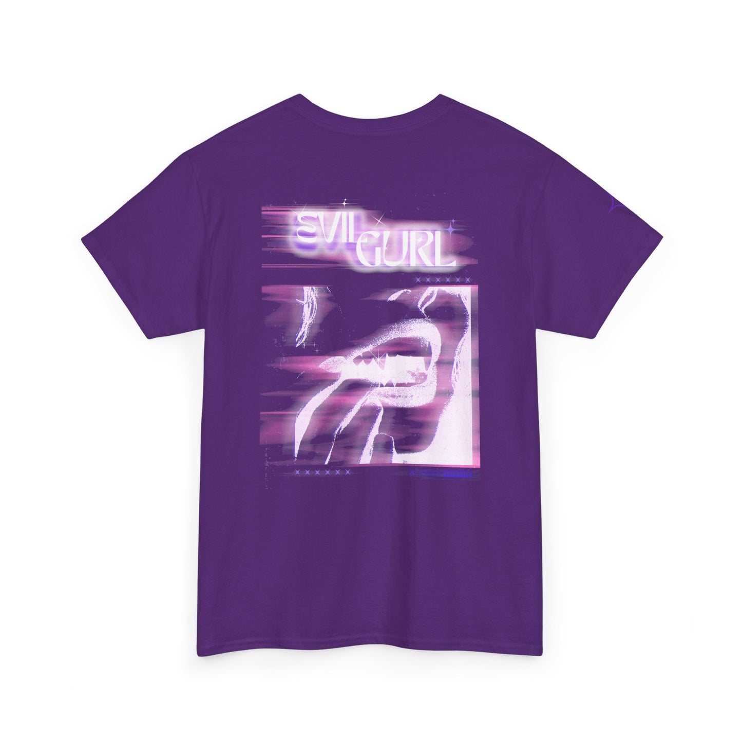 Unisex Heavy Cotton Tee EVILGURL Graphic