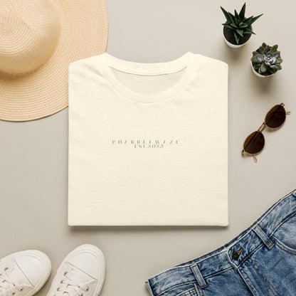 Minimalist Cotton T-Shirt With Subtle Chest Print