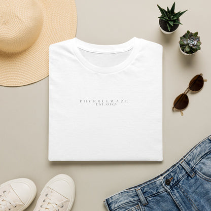 Minimalist Cotton T-Shirt With Subtle Chest Print