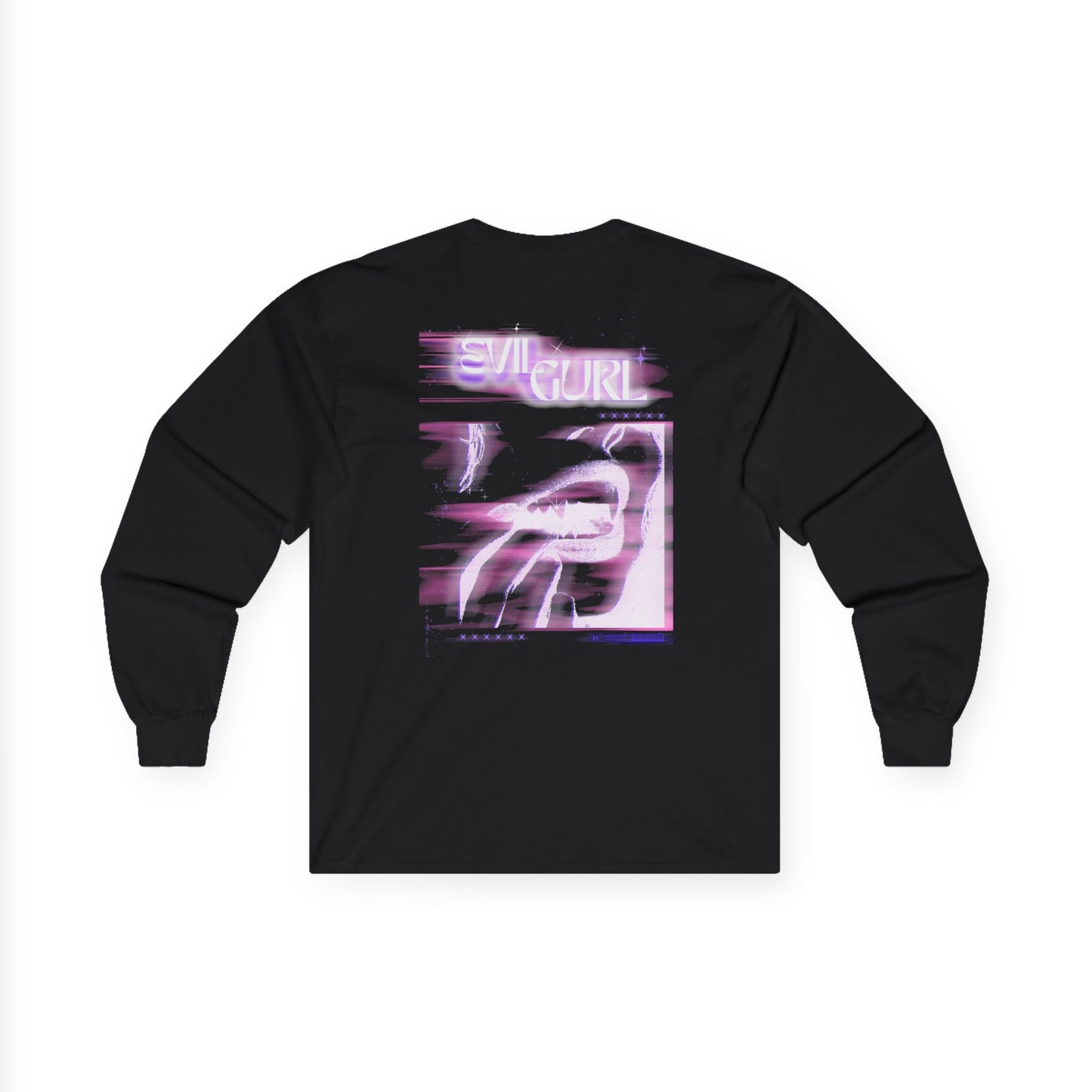 Long Sleeve Tee —EVILGURL graphic