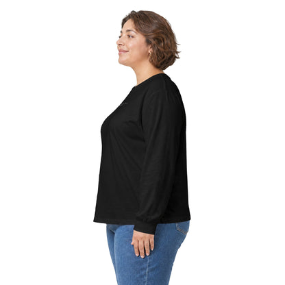 Vintage Long Sleeve Graphic Tee – Retro Vaporwave Style