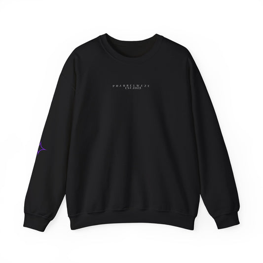 Crewneck Sweatshirt — Vaporwave EVILGURL Graphic