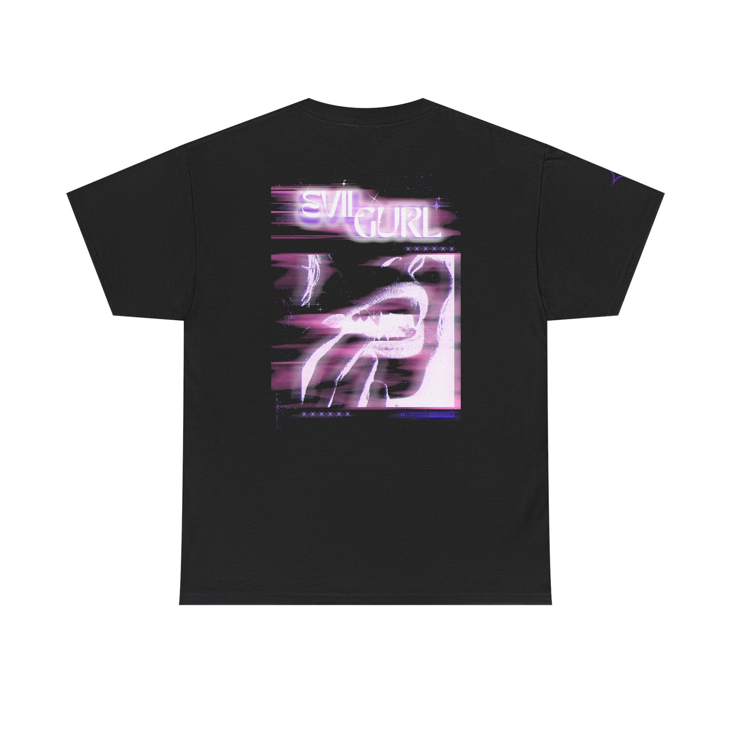 Unisex Heavy Cotton Tee EVILGURL Graphic