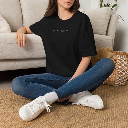 Minimalist Cotton T-Shirt With Subtle Chest Print